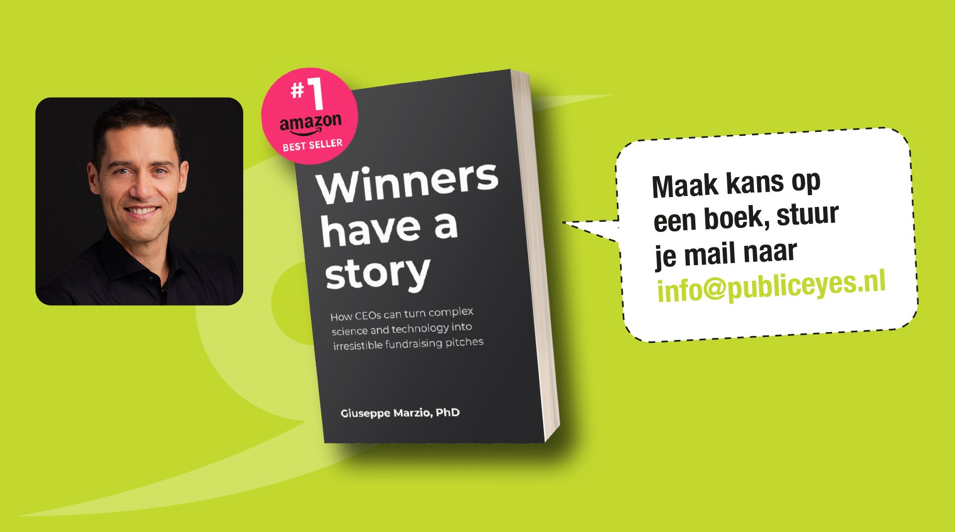 What’s your story? – in gesprek met ondernemer en schrijver Giuseppe Marzio [portret]